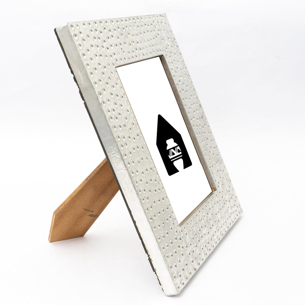 Bedazzled White Photoframe