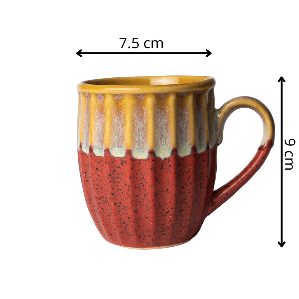 Decokrafts Earthy Ceramic Coffee Mugs