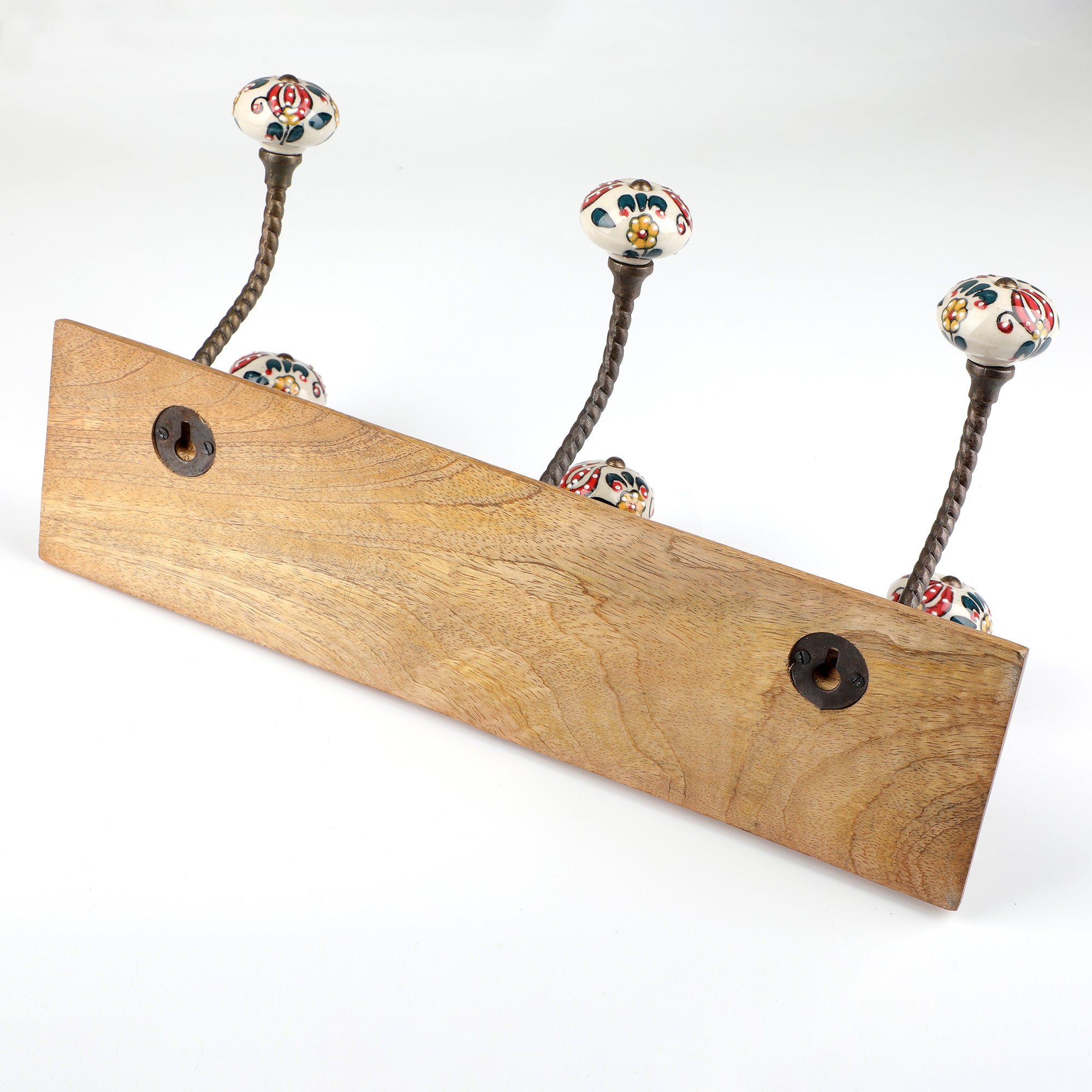 Storage Hooks on Board with Hardware for the Entryway freeshipping - Decokrafts Store