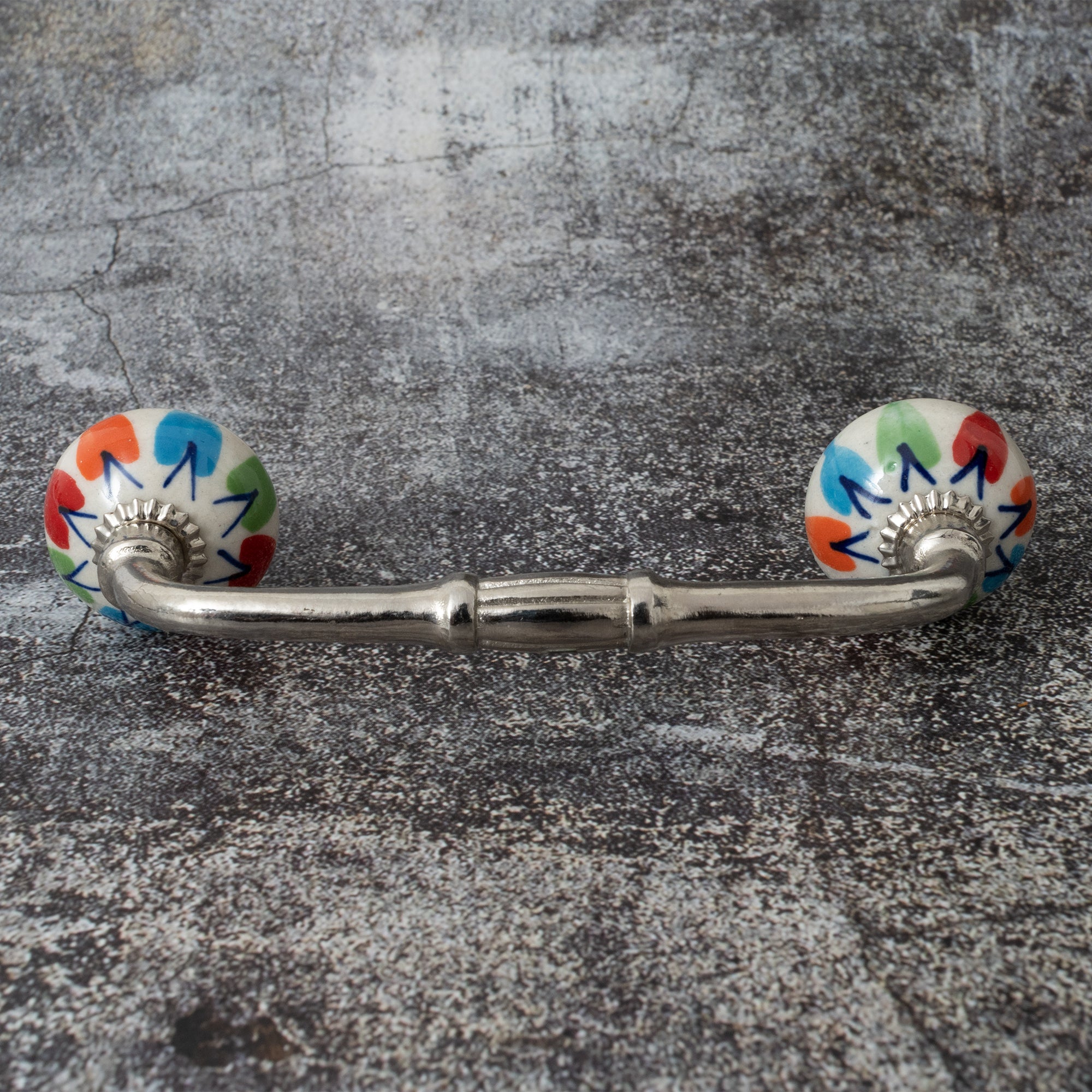 Rainbow Ring Door Handle - Set Of 2