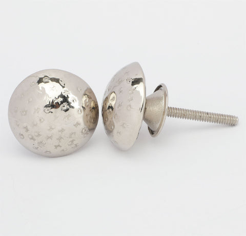 Silver Water Metal Knob - Set Of 6 freeshipping - Decokrafts Store