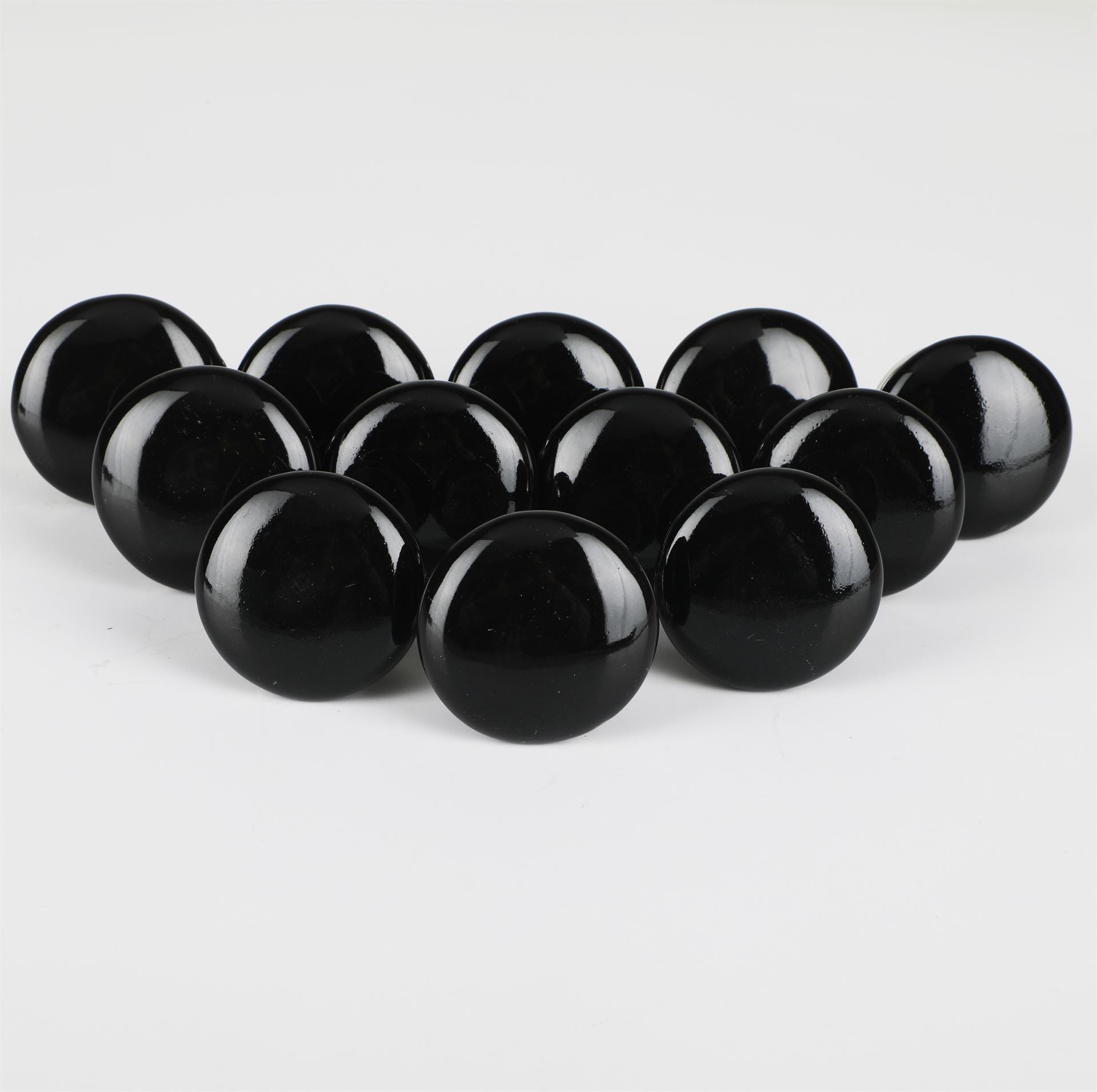 Black Ovi Ceramic Knob - Set Of 6 freeshipping - Decokrafts Store