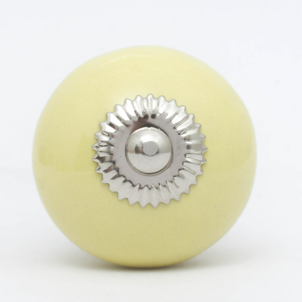 Lemon Yellow Tomato Ceramic Knobs - Set Of 6 freeshipping - Decokrafts Store