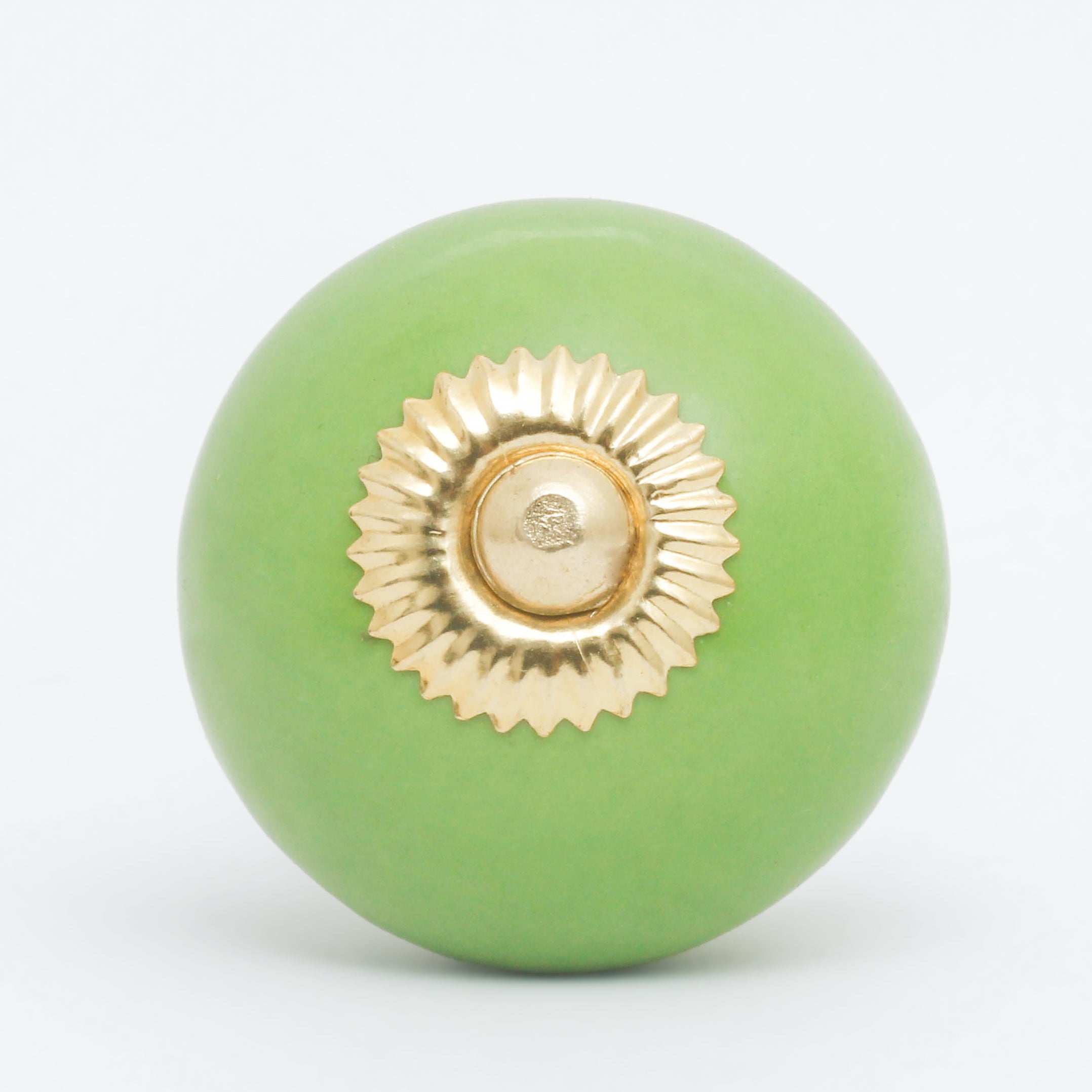 Off Green Tomatoes Ceramic Knobs - Set Of 6 freeshipping - Decokrafts Store