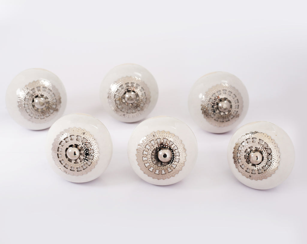 Palletgree Ceramic Knobs - Set Of 6 freeshipping - Decokrafts Store