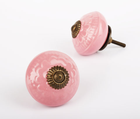 Pinkflud Ceramic Knobs - Set Of 6 freeshipping - Decokrafts Store