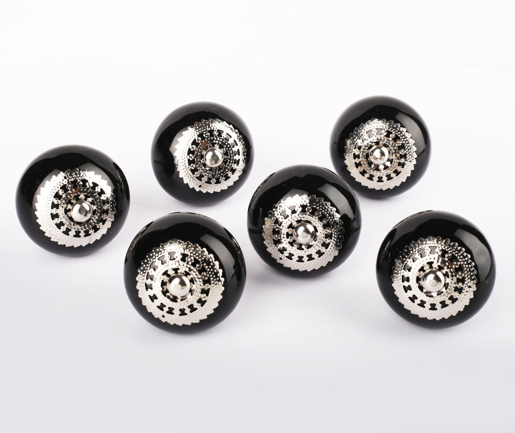 Steelwheel Ceramic Knob - Set Of 6 freeshipping - Decokrafts Store