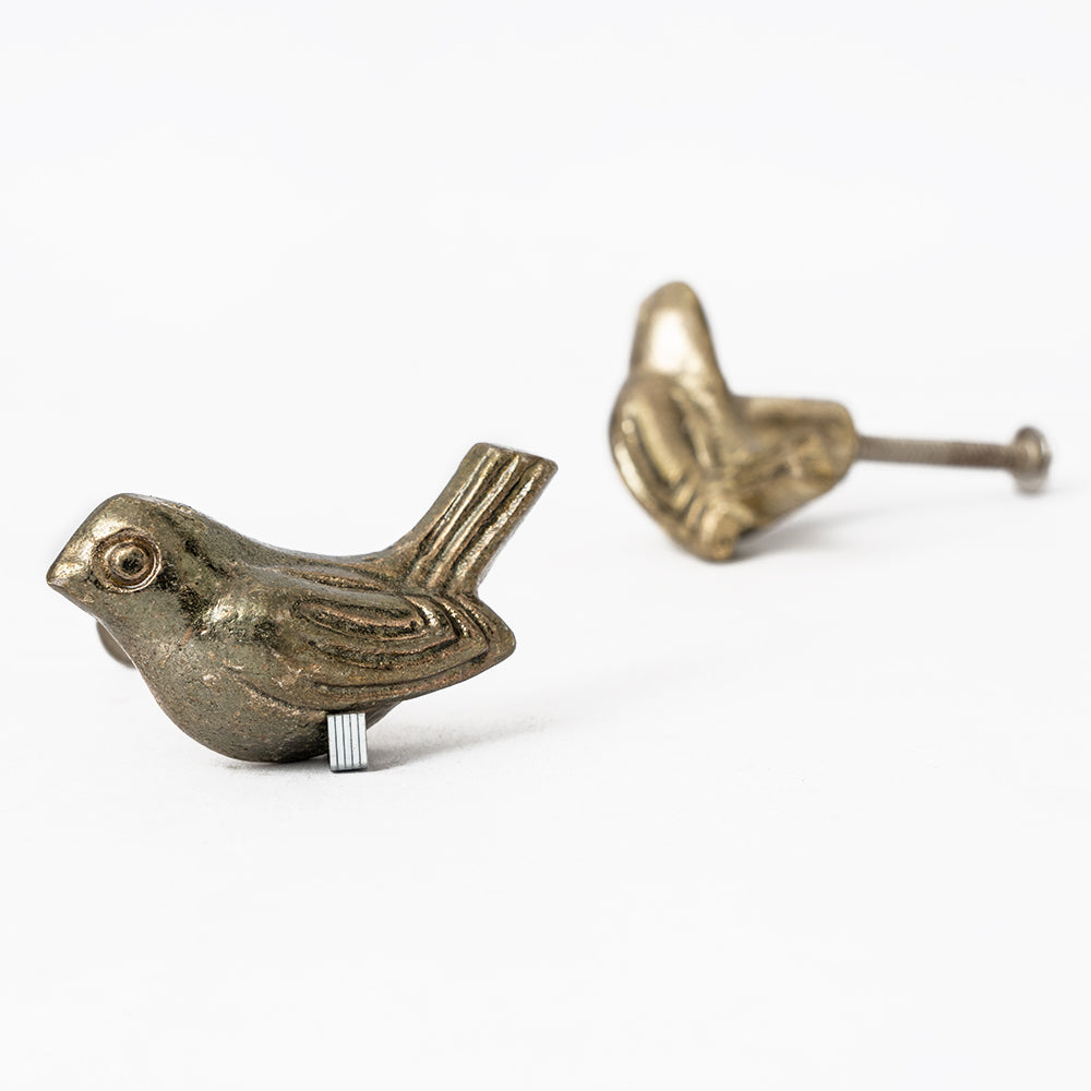 Amo Bird Metals Knobs - Set Of 6 freeshipping - Decokrafts Store