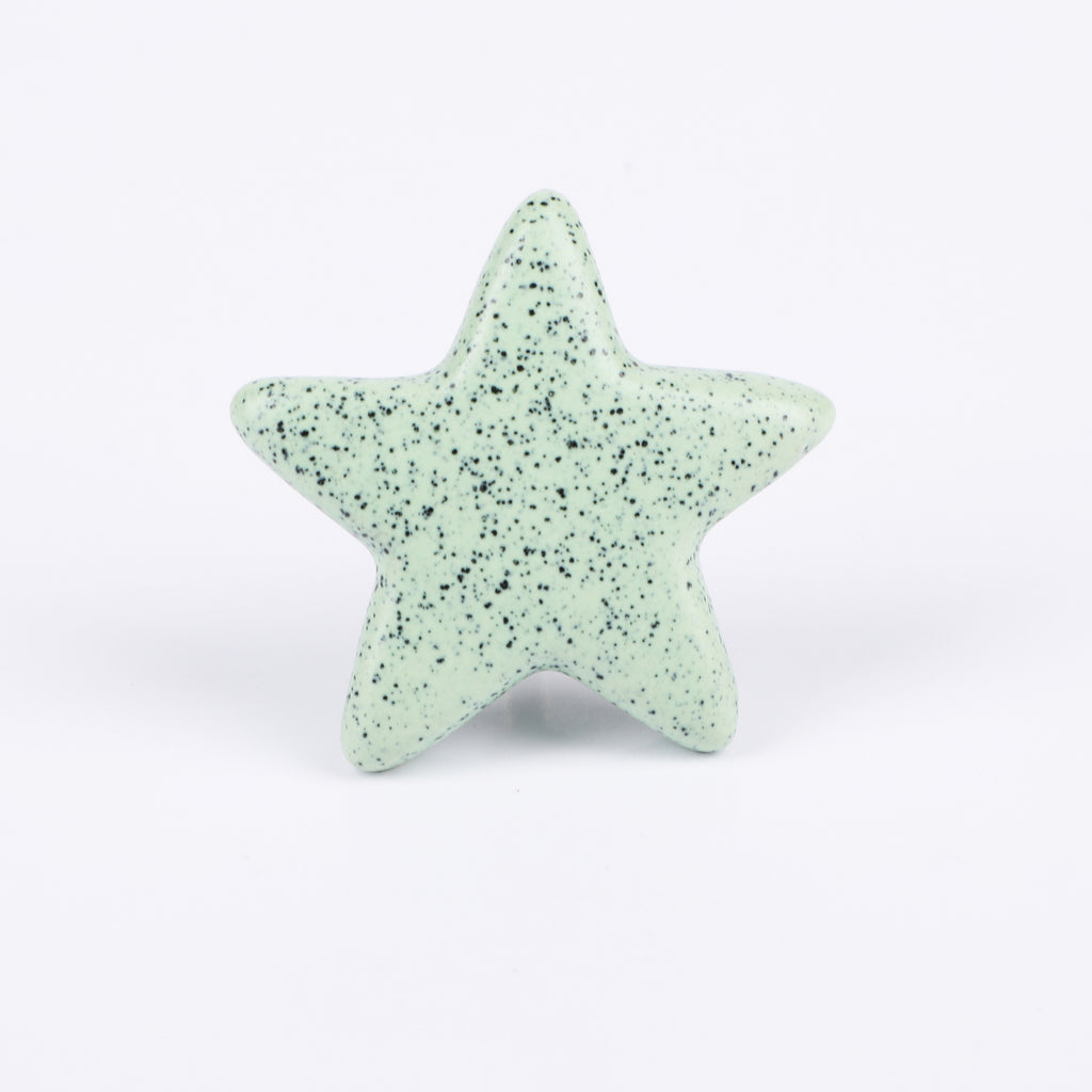 Bigocean Star Ceramic Knob - Set Of 6 freeshipping - Decokrafts Store