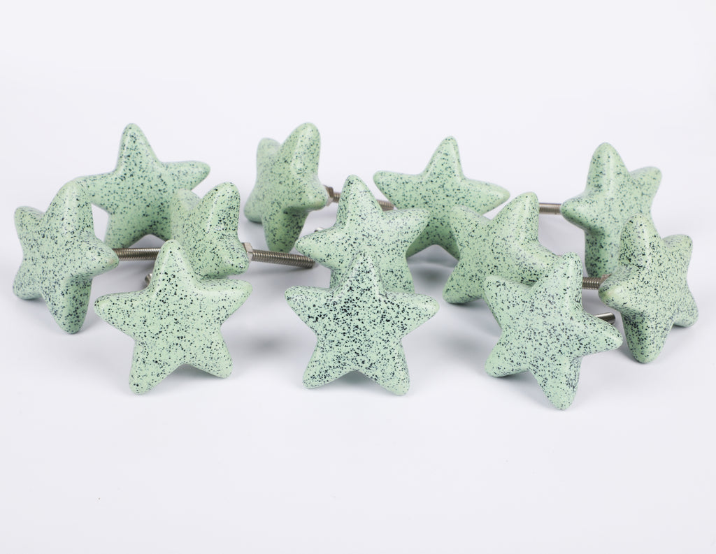 Bigocean Star Ceramic Knob - Set Of 6 freeshipping - Decokrafts Store