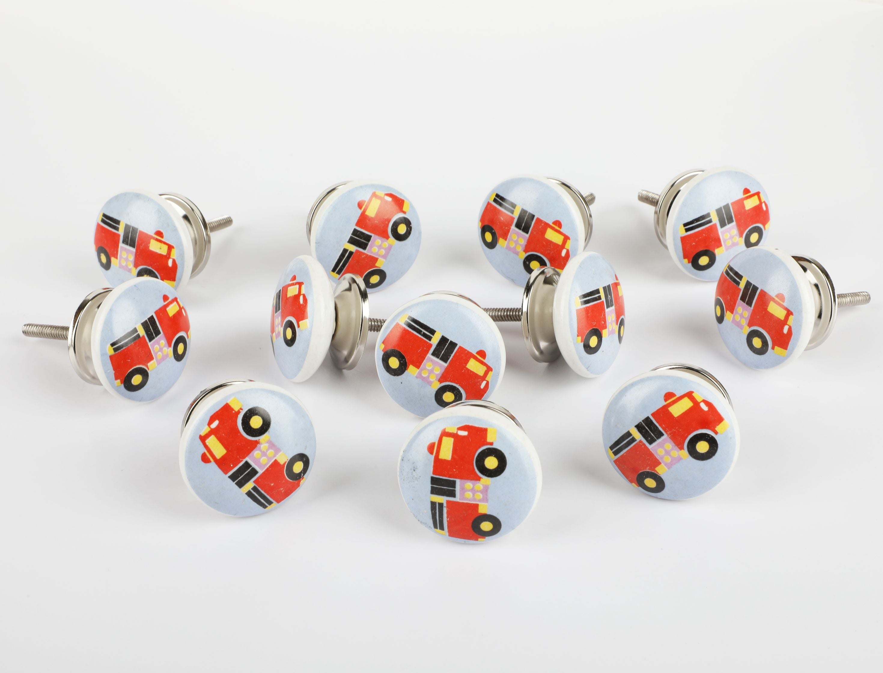 Fire Tow Ceramic Knob - Set Of 6 freeshipping - Decokrafts Store