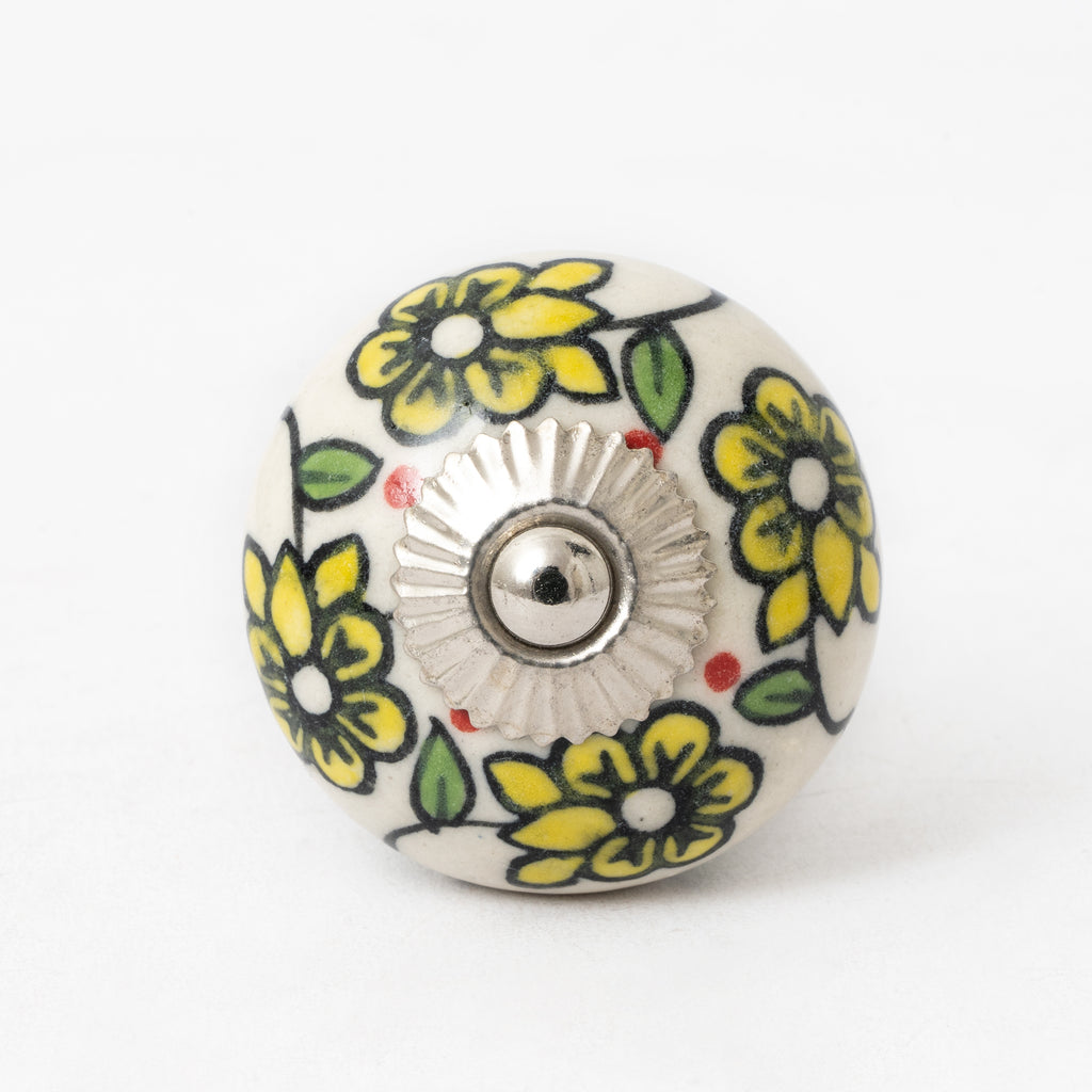 Acenleaf Round Ceramic Knobs - Set Of 6