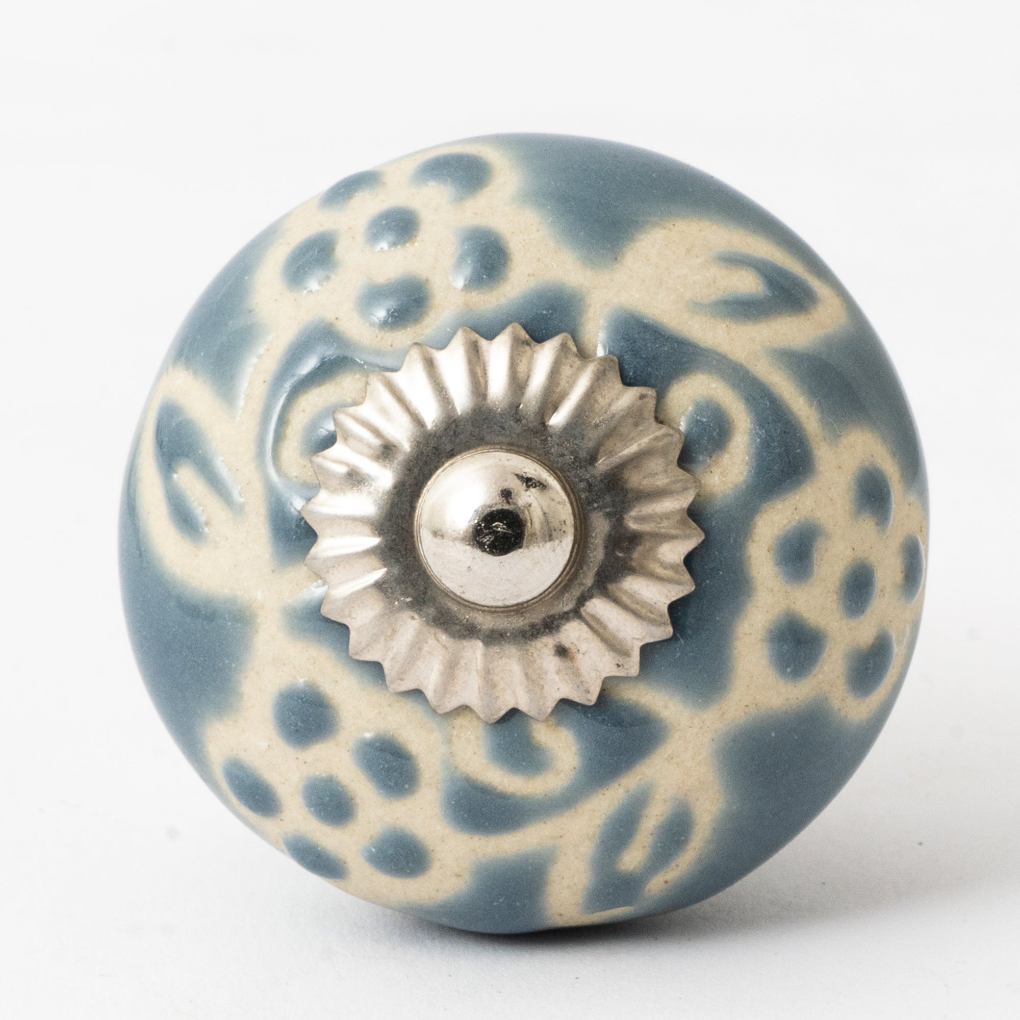 Ambushlane Round Ceramic Knobs - Set Of 6