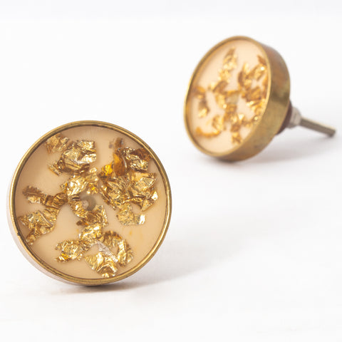 Resparkle Gold Resin knob - Set Of 6