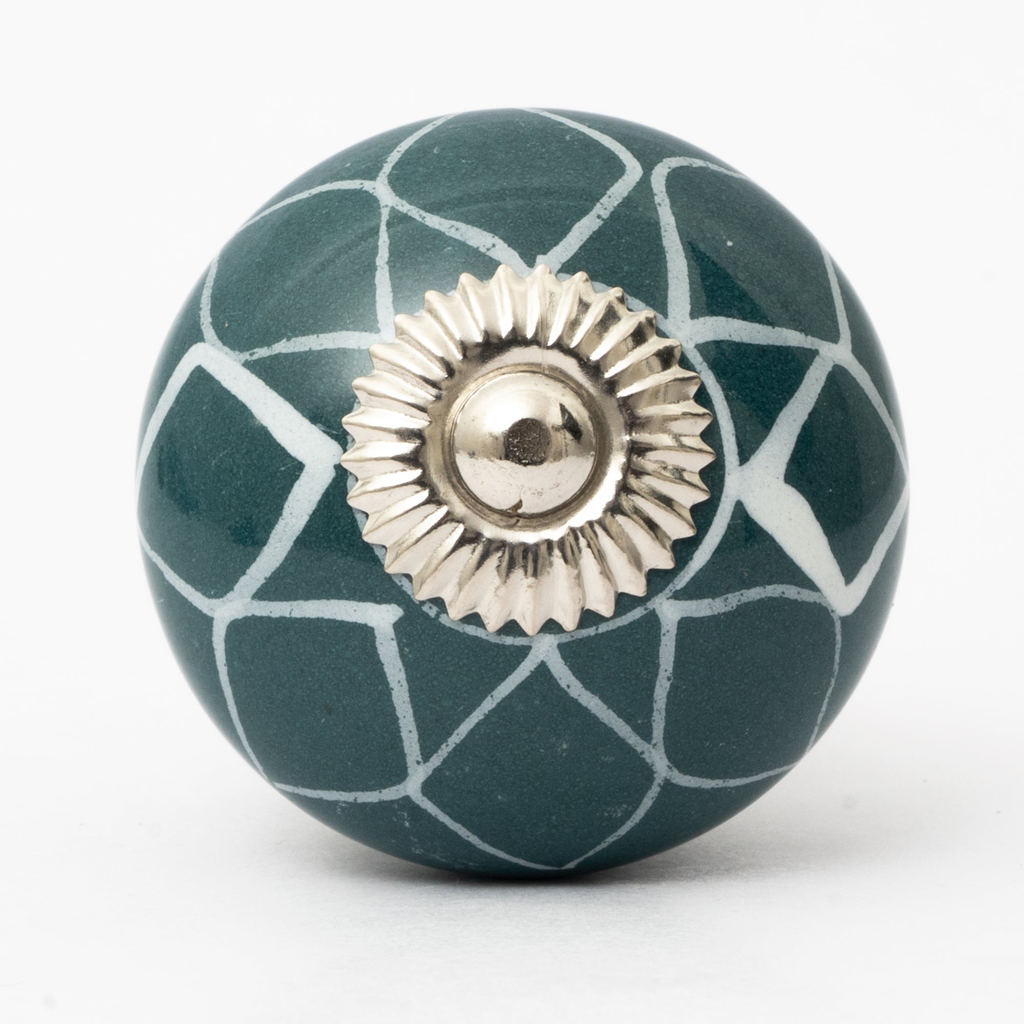 The All Block Round Ceramic Knobs - Set Of 6