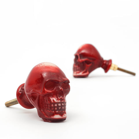 Redskull Resin Knob - Set Of 6 freeshipping - Decokrafts Store