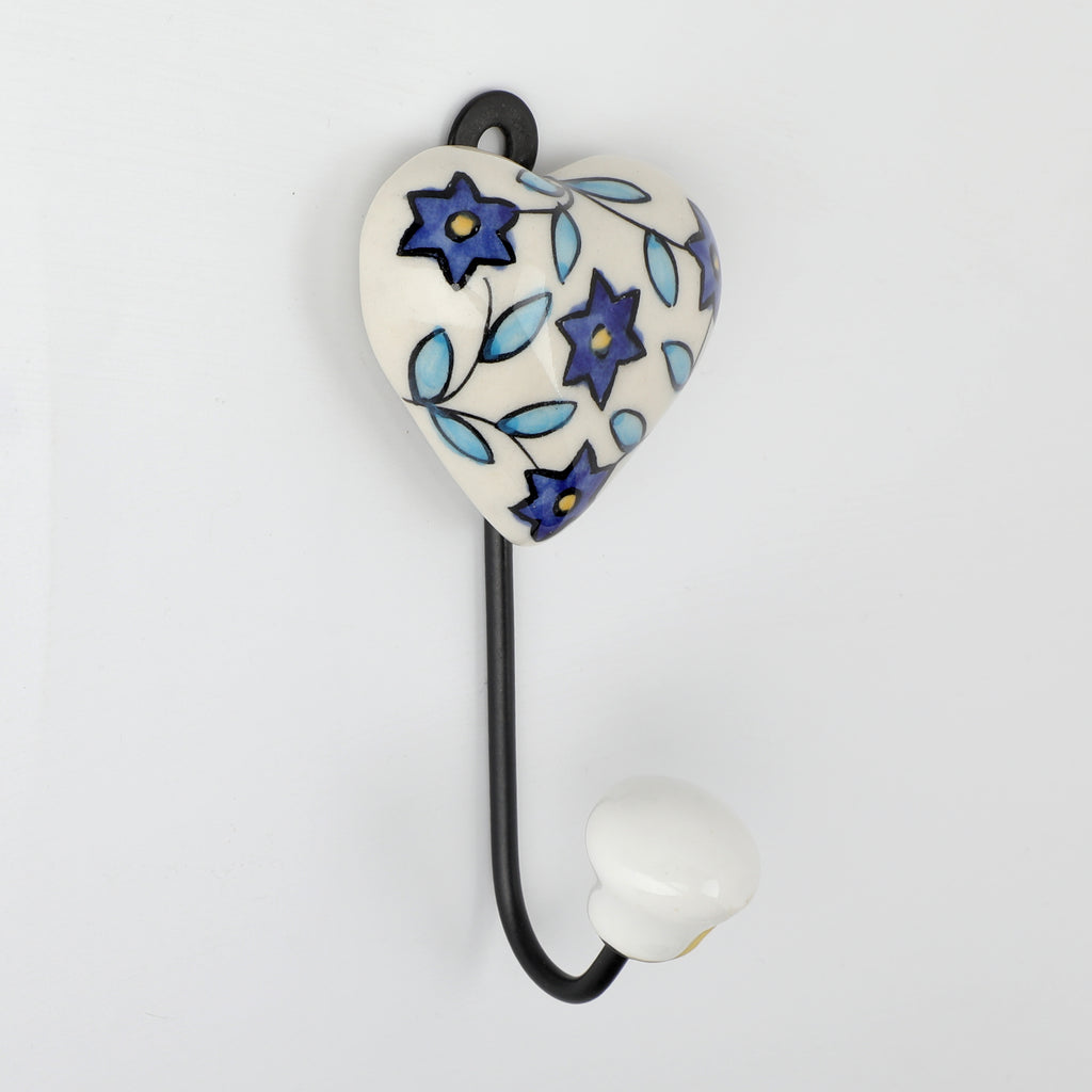 Decokrafts Vintage Ceramic Flower Hook freeshipping - Decokrafts Store