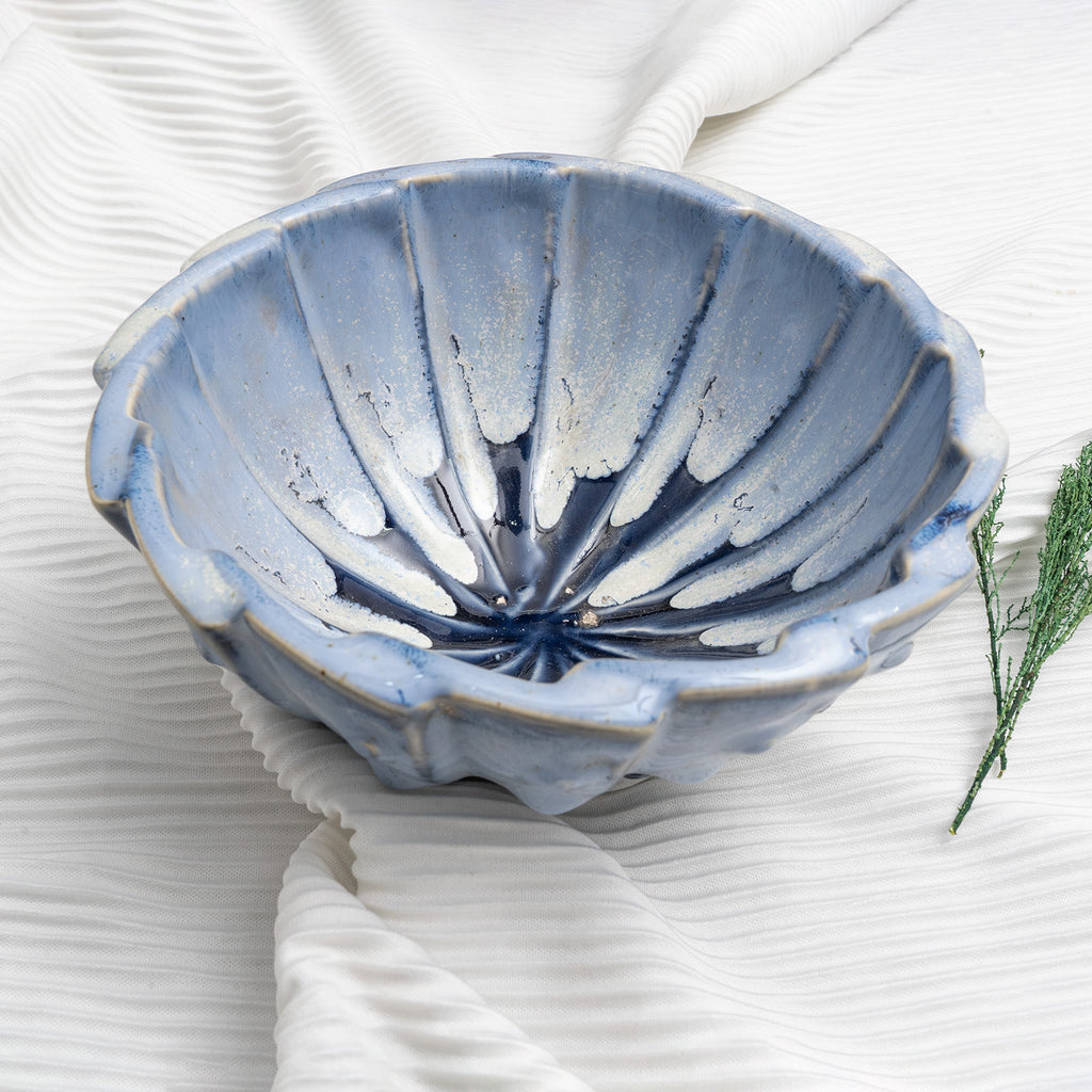 Decokrafts Blue Aqua Ceramic Serving Bowls