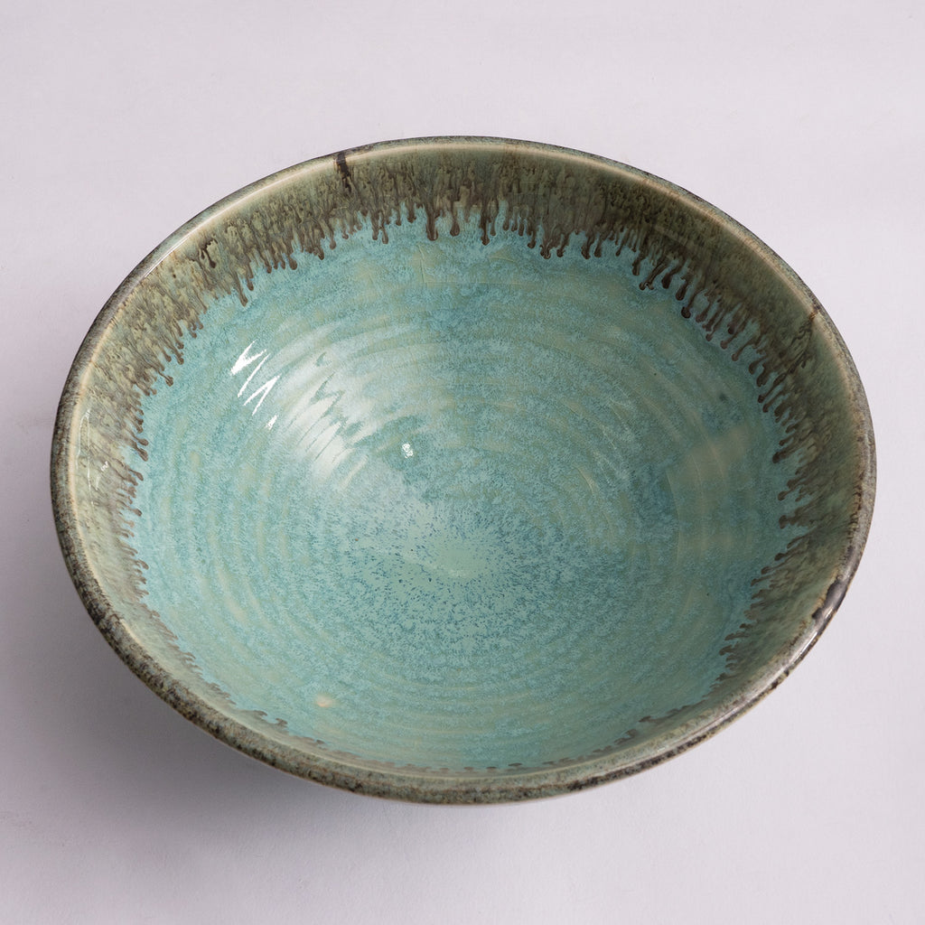 Decokrafts Blue Ceramic Noodle Bowls