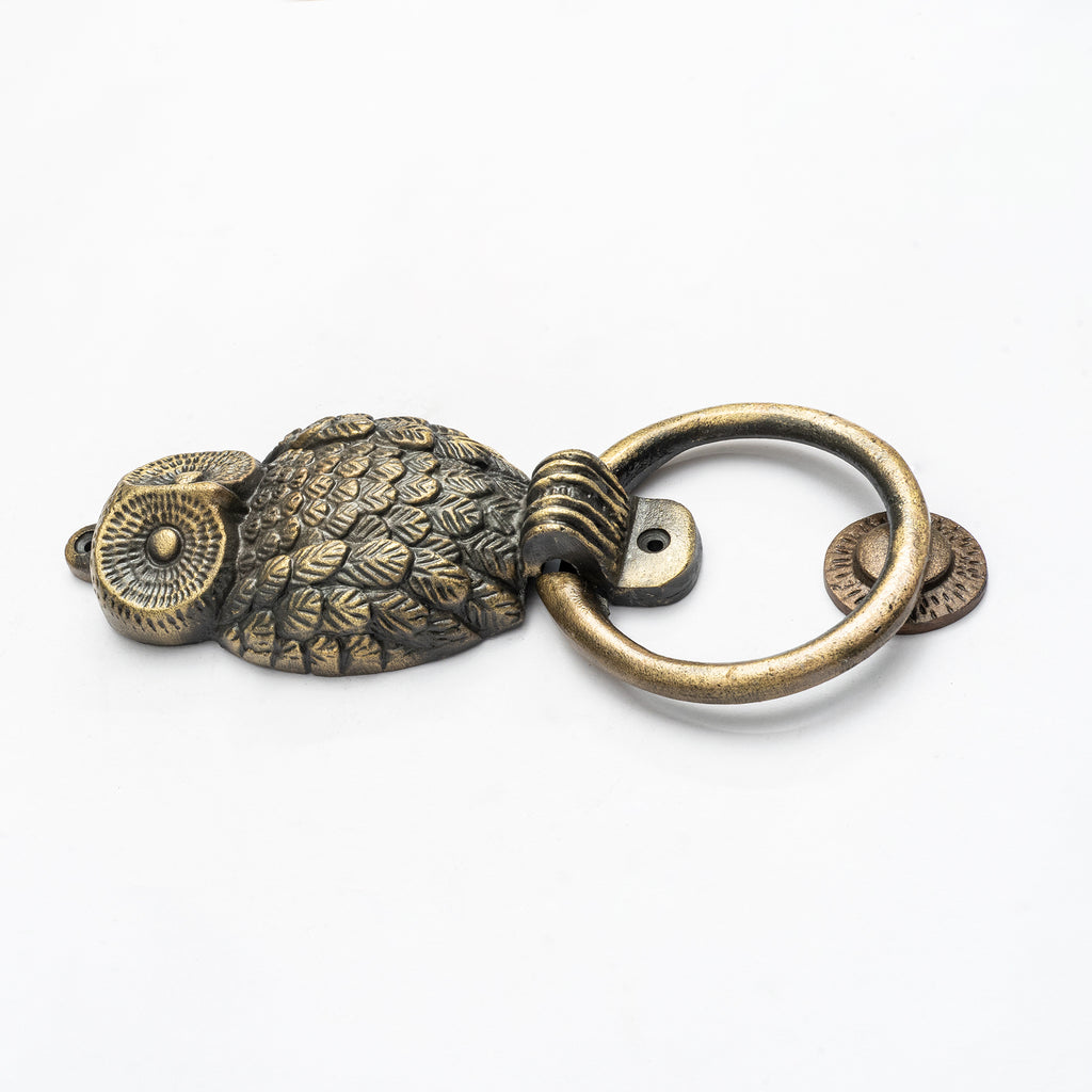 Antique Owl  Door Knocker