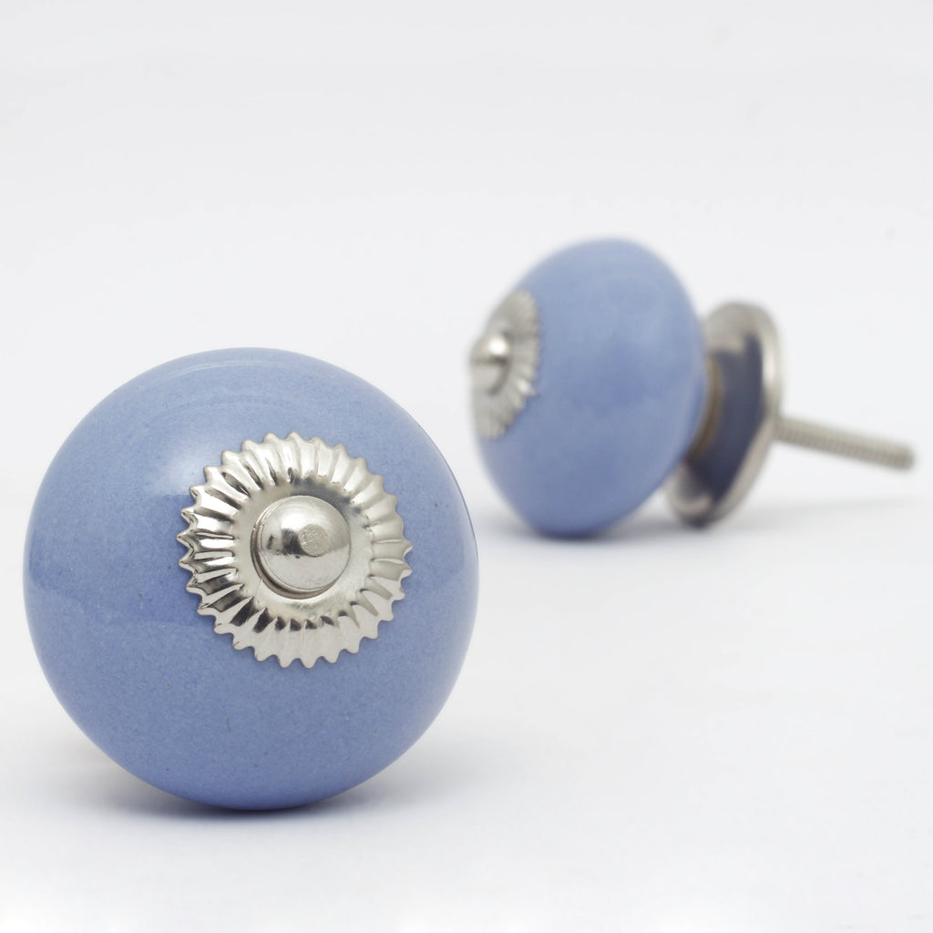 Blue Tomato Ceramic Knobs - Set Of 6 freeshipping - Decokrafts Store