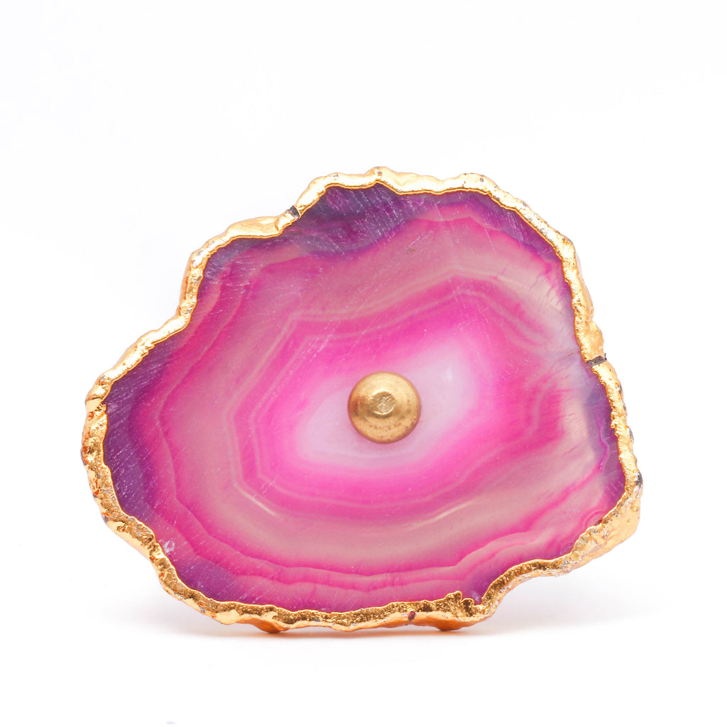 PinkSky Royal Agate Knobs - Set Of 6 freeshipping - Decokrafts Store