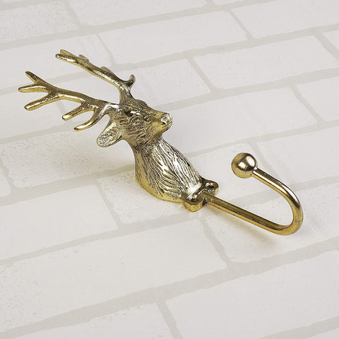 Decokrafts Brass Metal Animal Wall Hooks for Hanging Clothes and Hats freeshipping - Decokrafts Store