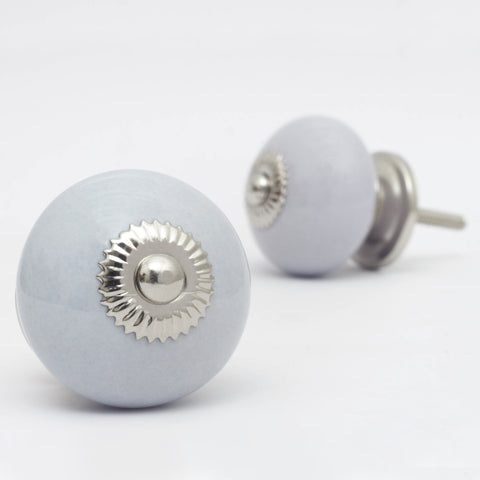 Off Grey Tomato Ceramic Knobs - Set Of 6 freeshipping - Decokrafts Store