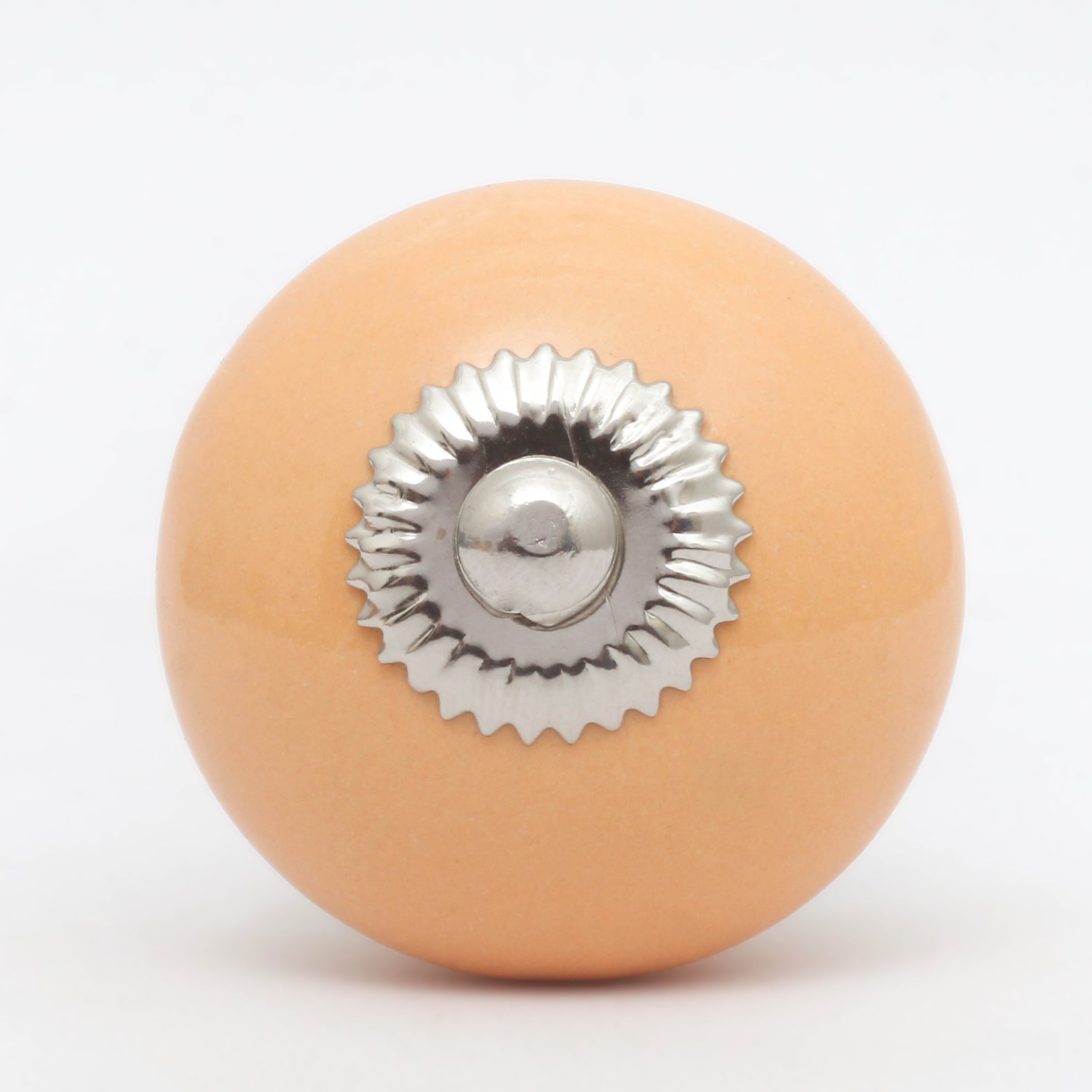 Off Orange Tomato Ceramic Knobs - Set Of 6 freeshipping - Decokrafts Store